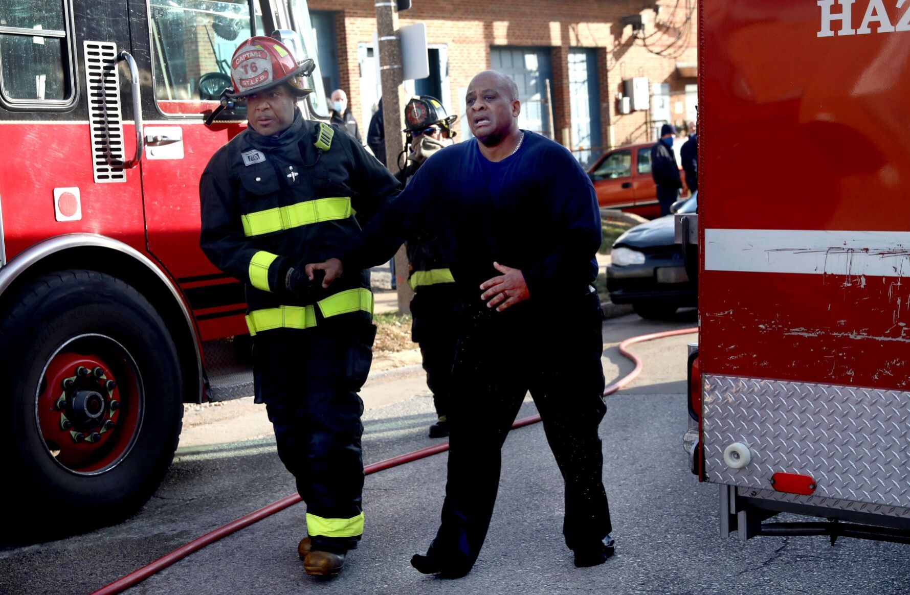 Two firefighters injured near site of chemical leak in St. Louis